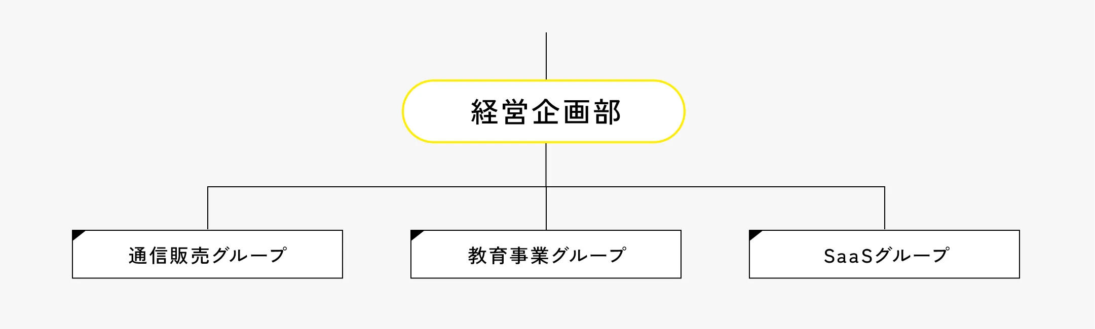 株式会社ディスカバリー新規ビジネス事業の組織図とポリシー